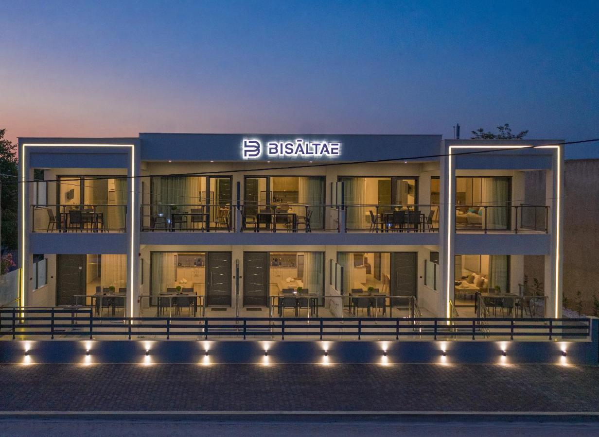 Bisaltae Seaside Suites Keramotí Kültér fotó