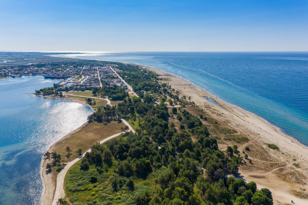 Bisaltae Seaside Suites Keramotí Kültér fotó
