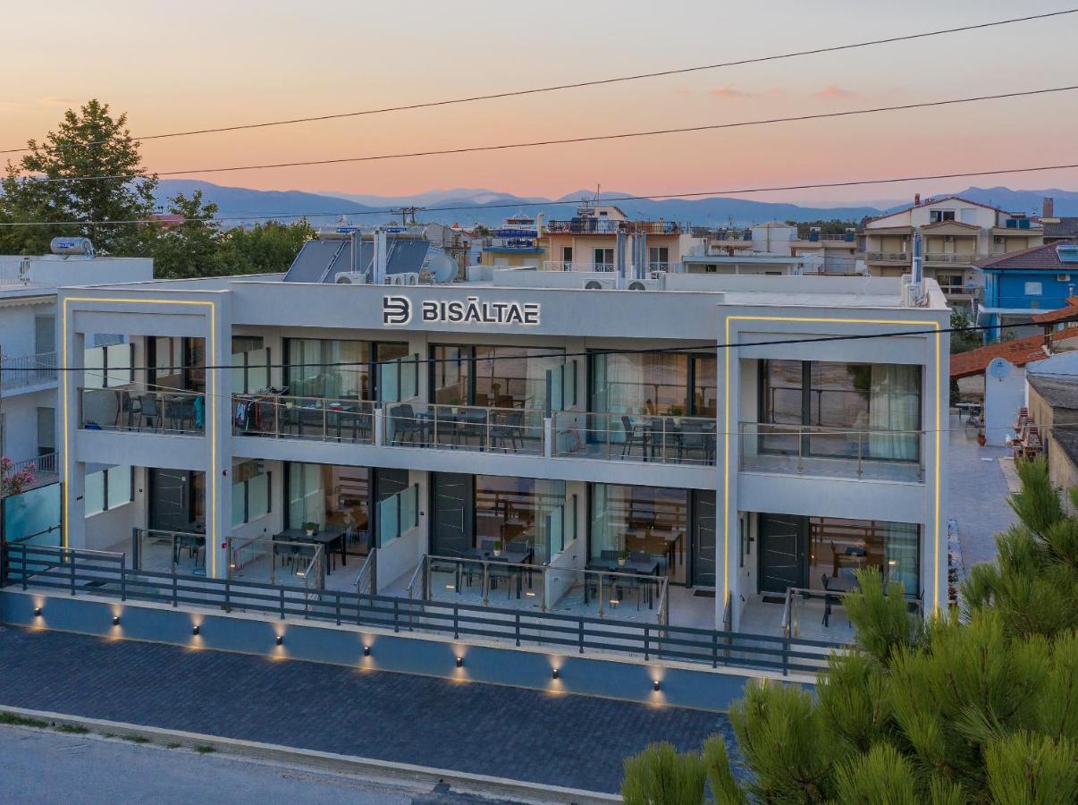 Bisaltae Seaside Suites Keramotí Kültér fotó