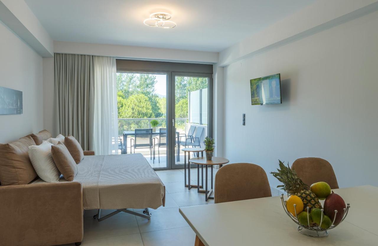Bisaltae Seaside Suites Keramotí Kültér fotó