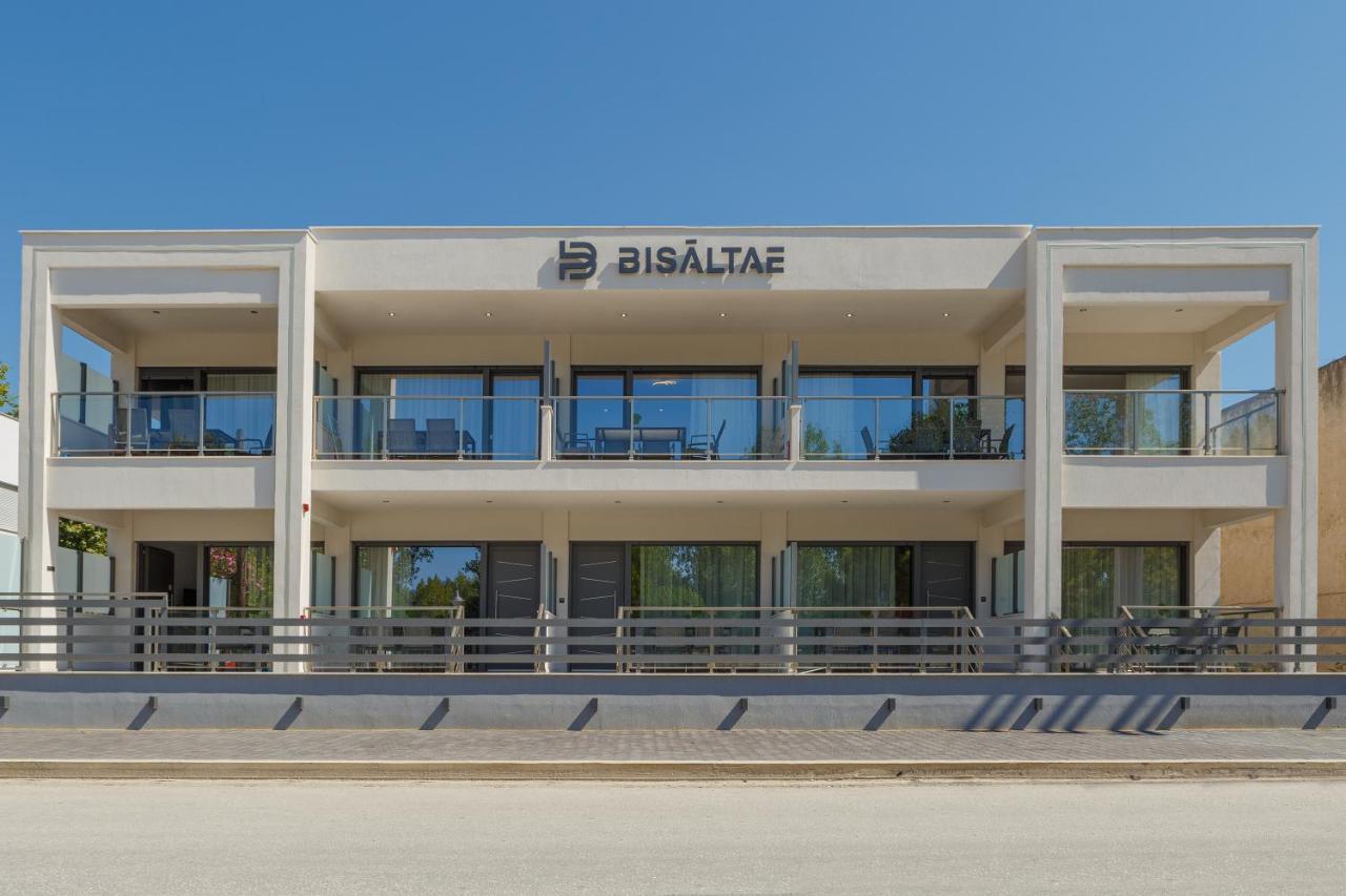 Bisaltae Seaside Suites Keramotí Kültér fotó