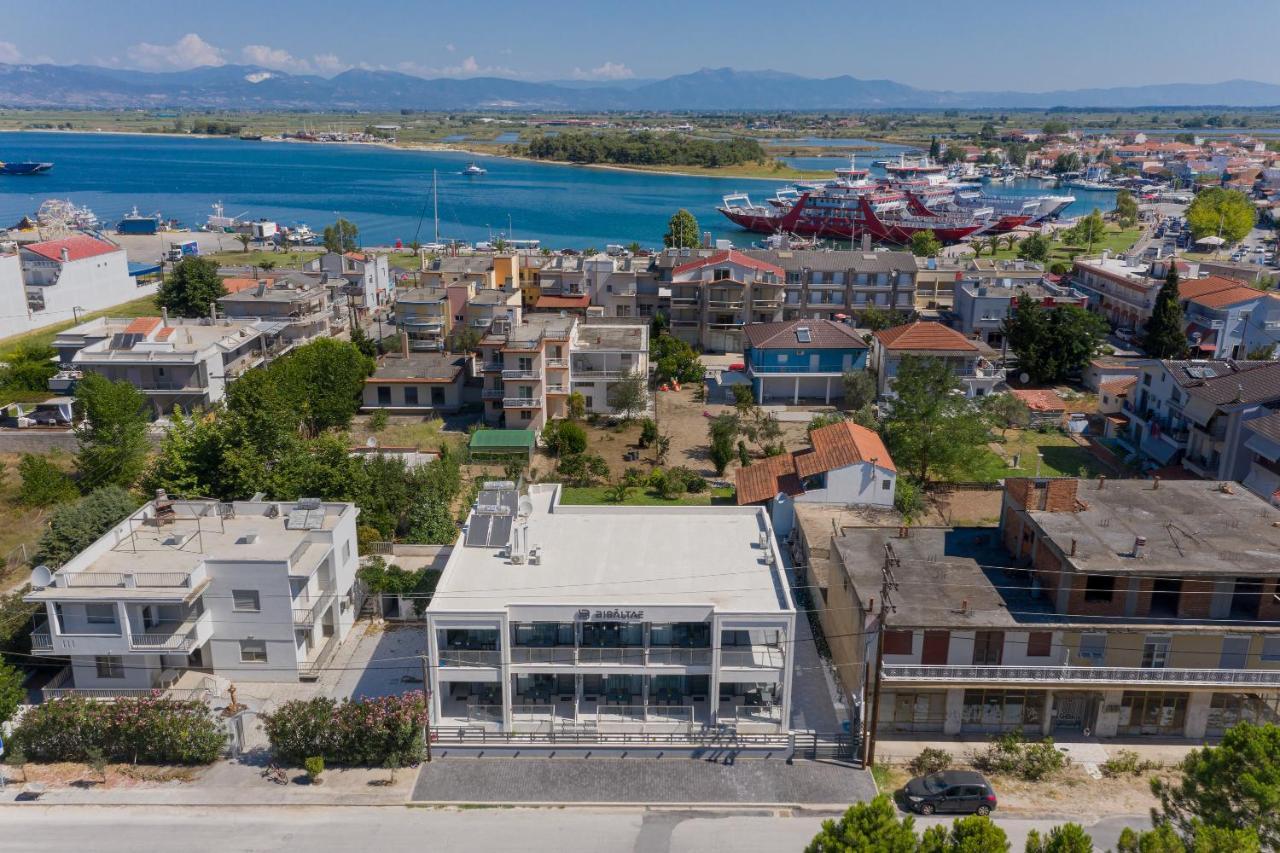 Bisaltae Seaside Suites Keramotí Kültér fotó