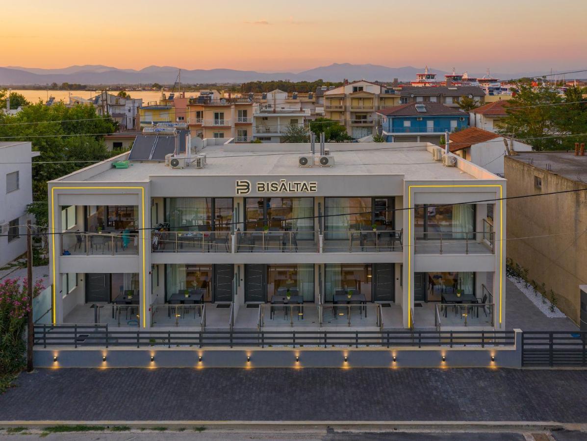 Bisaltae Seaside Suites Keramotí Kültér fotó