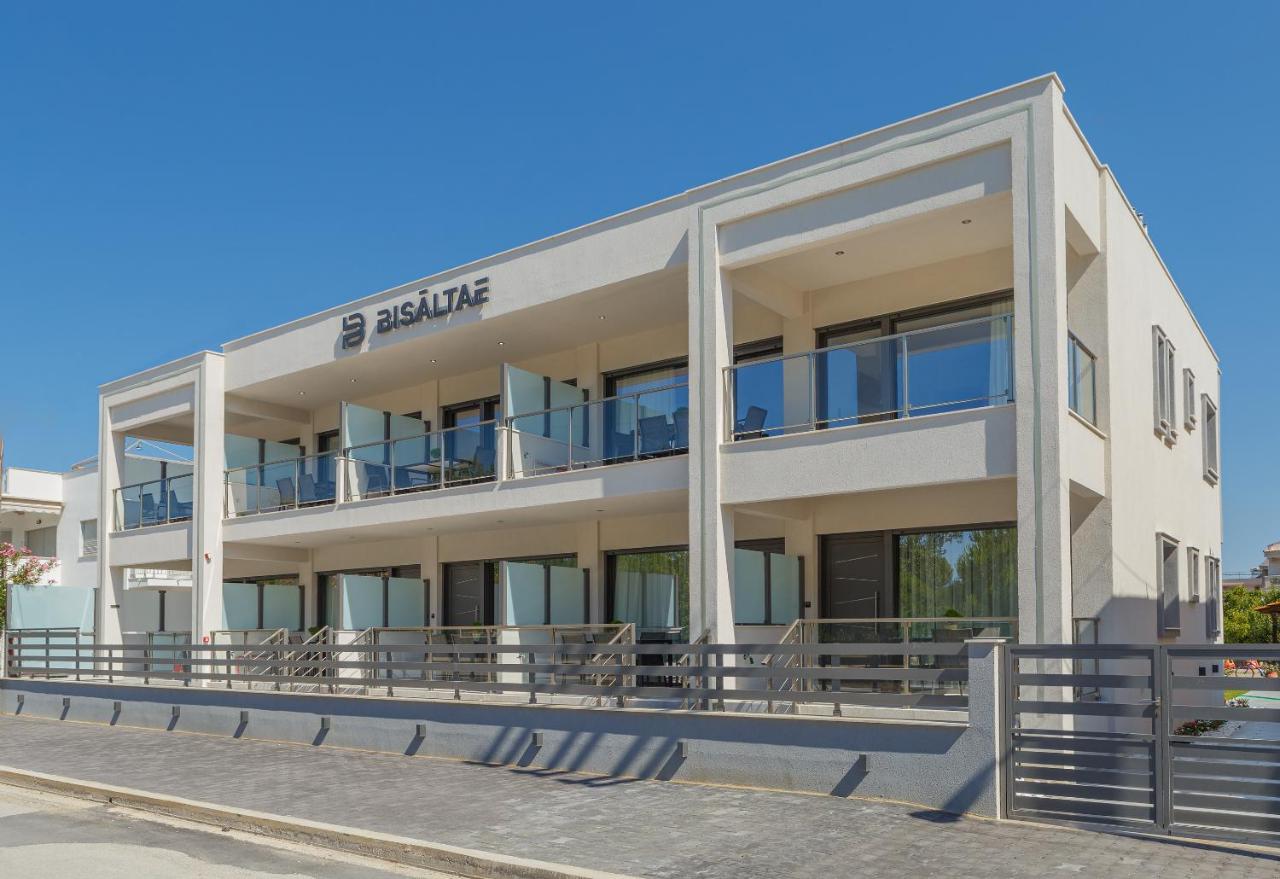Bisaltae Seaside Suites Keramotí Kültér fotó