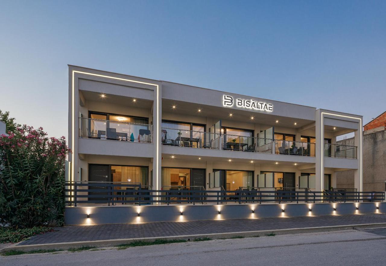 Bisaltae Seaside Suites Keramotí Kültér fotó