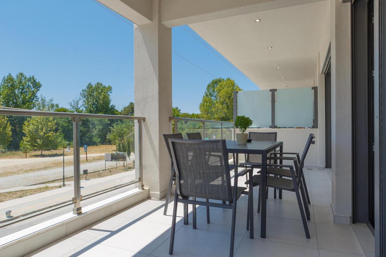Bisaltae Seaside Suites Keramotí Kültér fotó